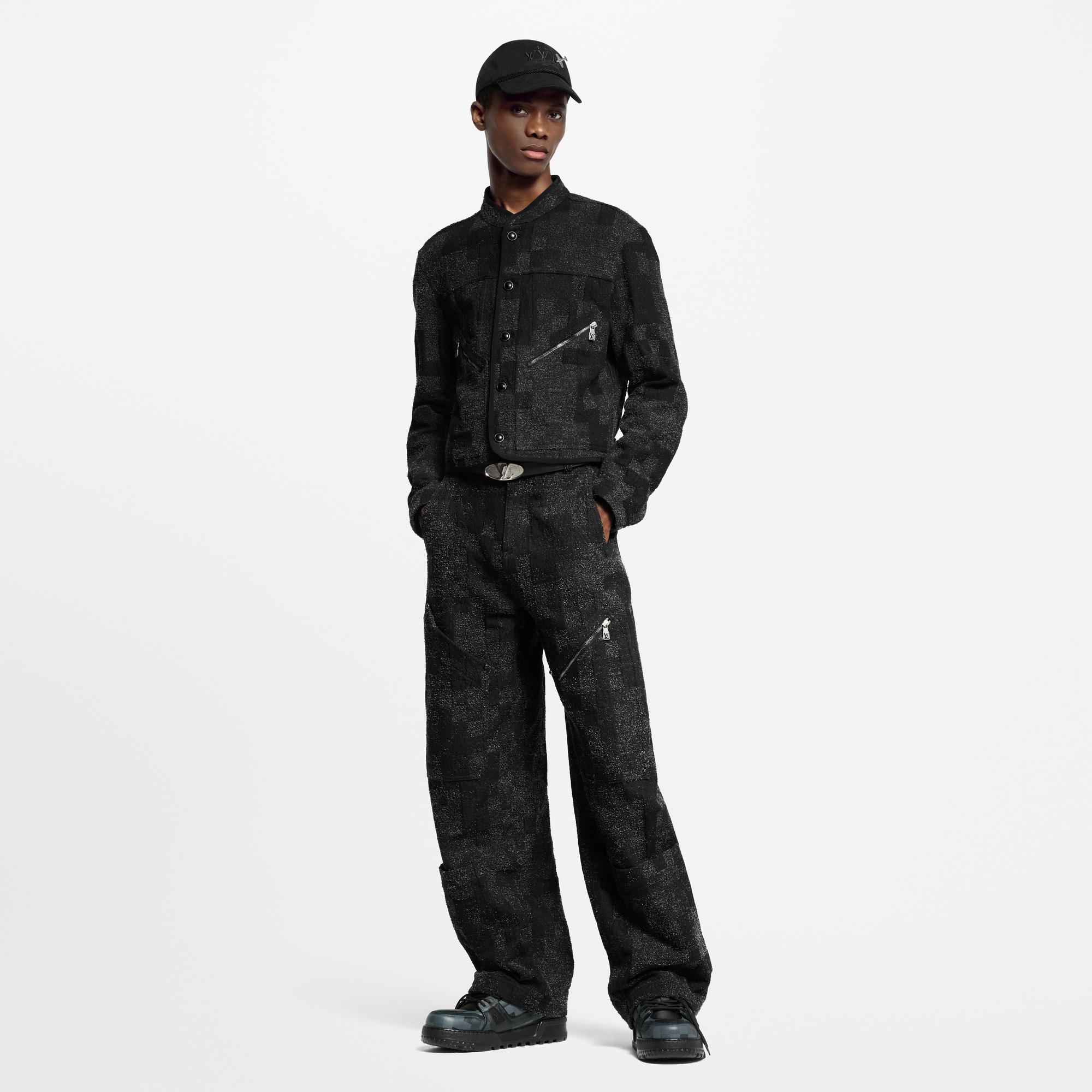 パンツ alound VINTAGE BLACK DENIM PANTS APA727ML-BLACK_sivasdescalzo-